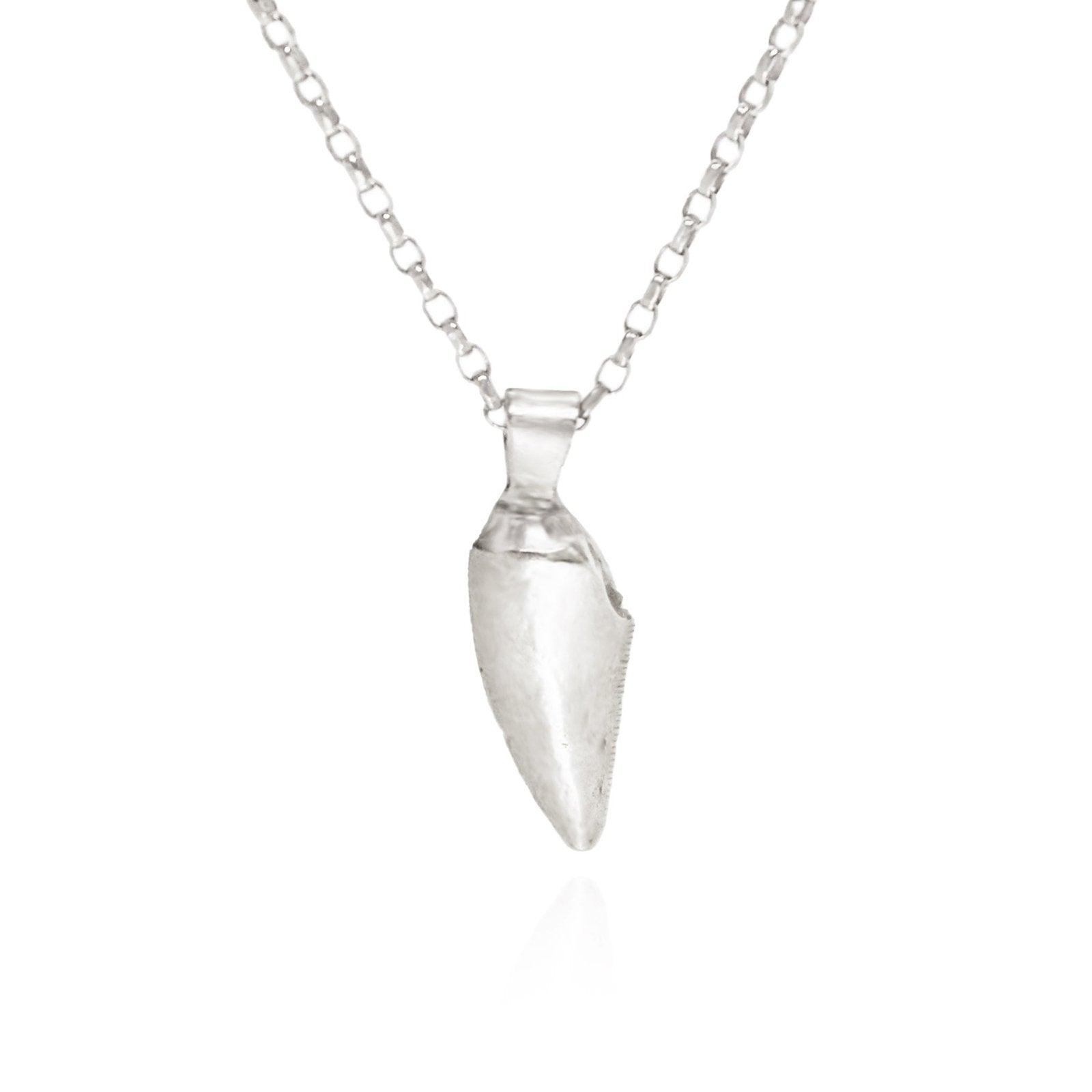 Raptor Tooth Necklace - Silver - Brotheridge